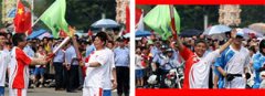 奧運(yùn)圣火抵達(dá)惠州，旭日集團(tuán)總經(jīng)理，常宏公司董事長楊勛擔(dān)任火炬手